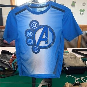 Marvel Blue Avengers Short Sleeve Tee